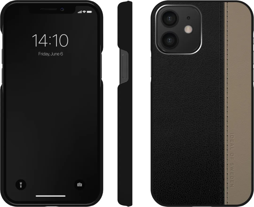 iDeal of Sweden Atelier Case iPhone 12 Pro Charcoal Black