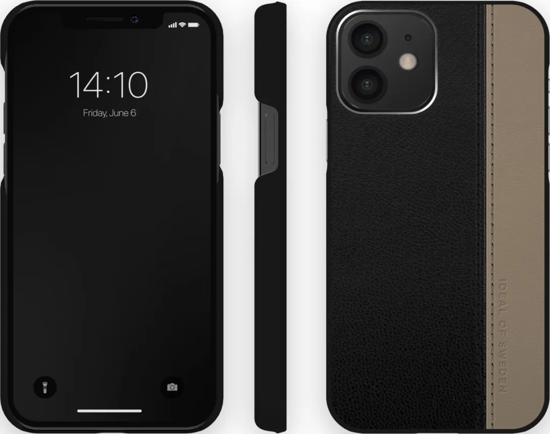 iDeal of Sweden Atelier Case iPhone 12 Pro Charcoal Black