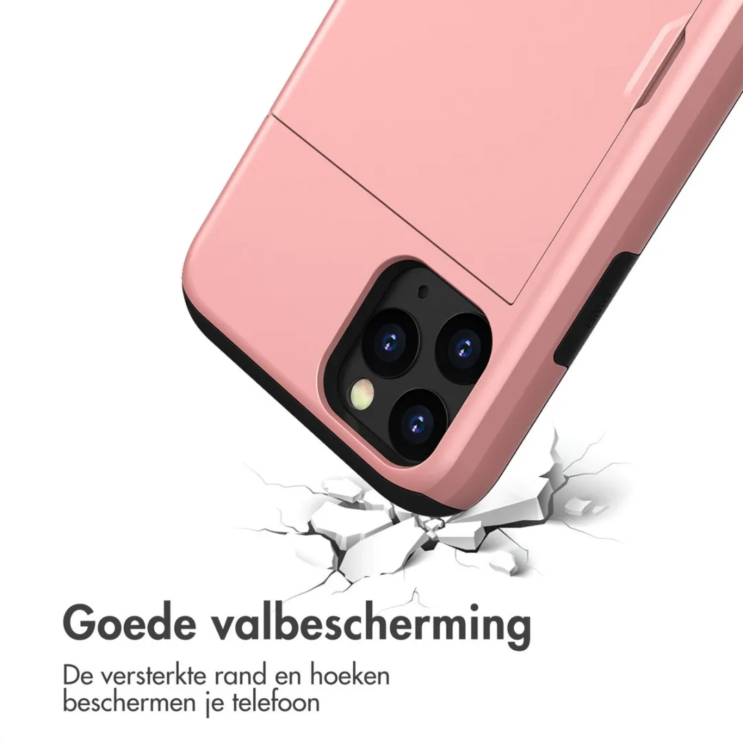 Imoshion Hoesje iPhone 11 Pro Rosé Goud - 2 Pasjes