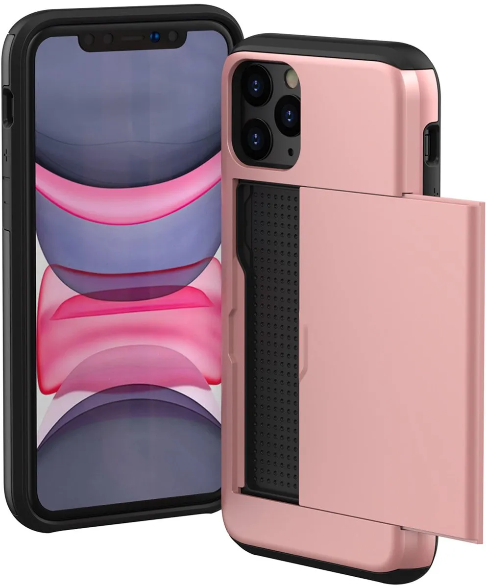 Imoshion Hoesje iPhone 11 Pro Rosé Goud - 2 Pasjes