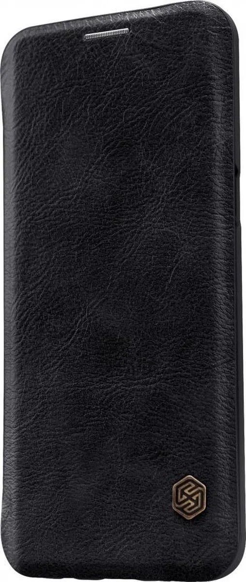 Nillkin Qin Series Flip Hoesje G96515315801 - Samsung Galaxy S9+ - Zwart