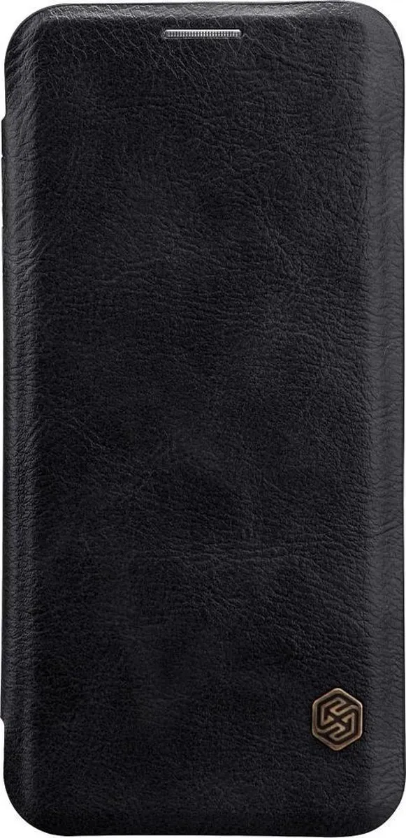 Nillkin Qin Series Flip Hoesje G96515315801 - Samsung Galaxy S9+ - Zwart