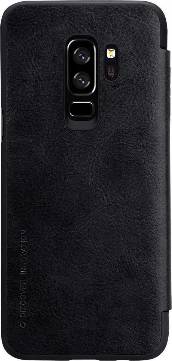 Nillkin Qin Series Flip Hoesje G96515315801 - Samsung Galaxy S9+ - Zwart