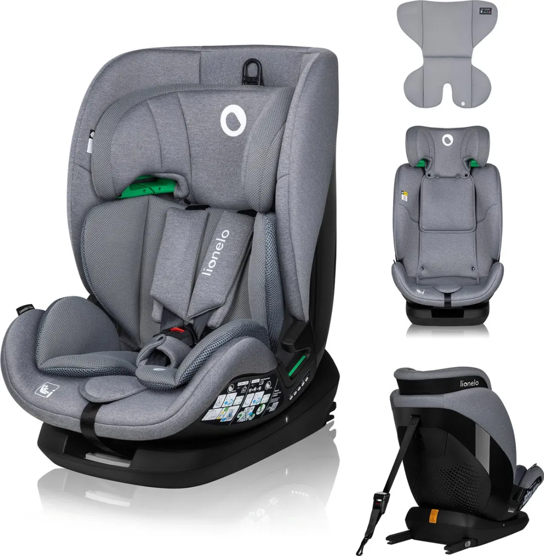 Lionelo Lavender i-Size Autostoeltje 9-36kg - Zwart