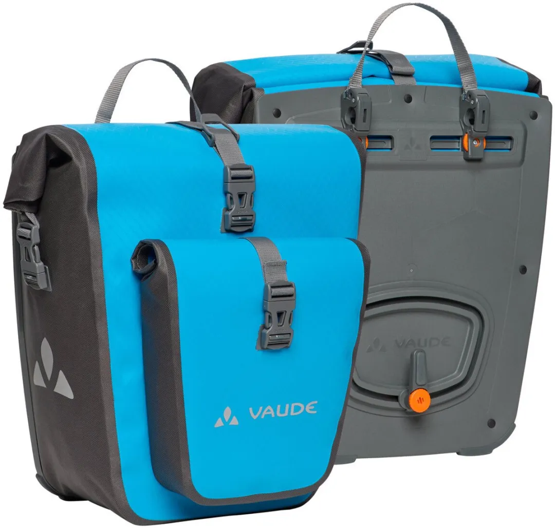 Vaude Aqua Back Plus Achterzakken - 2x5L - IJsblauw