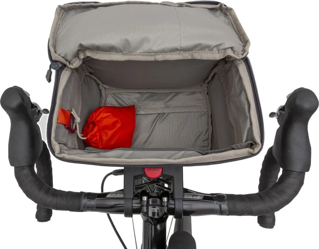 Vaude OnTour Box L Fietstas - 6L - Black/Carmine
