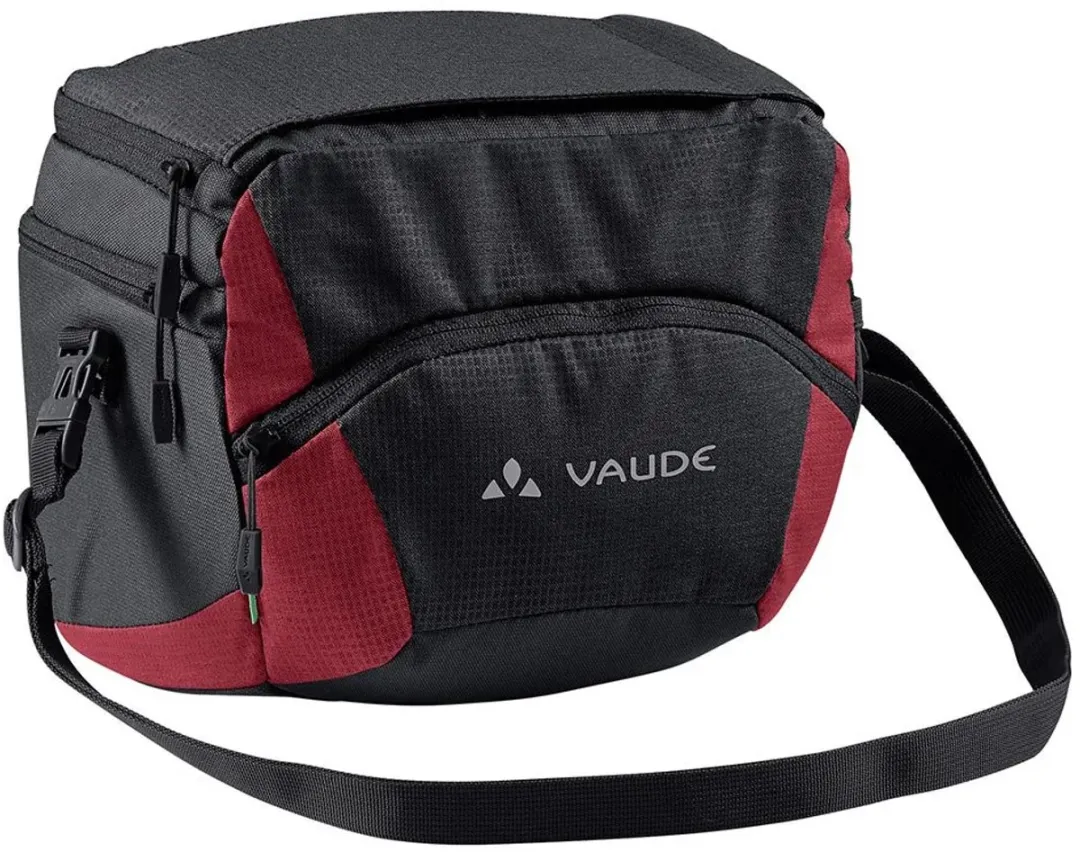 Vaude OnTour Box L Fietstas - 6L - Black/Carmine