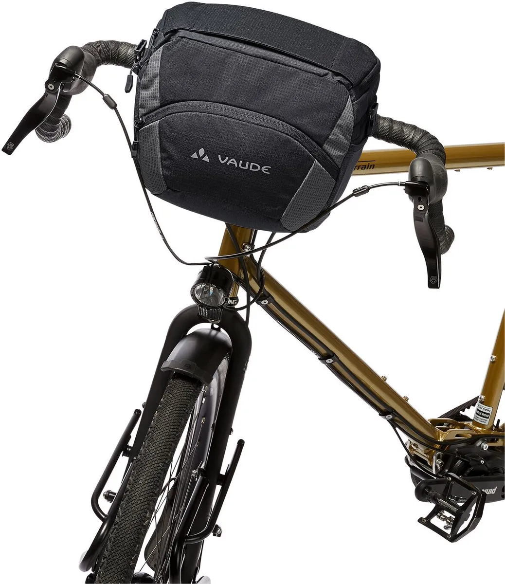 Vaude OnTour Box L Fietstas - 6L - Black/Carmine