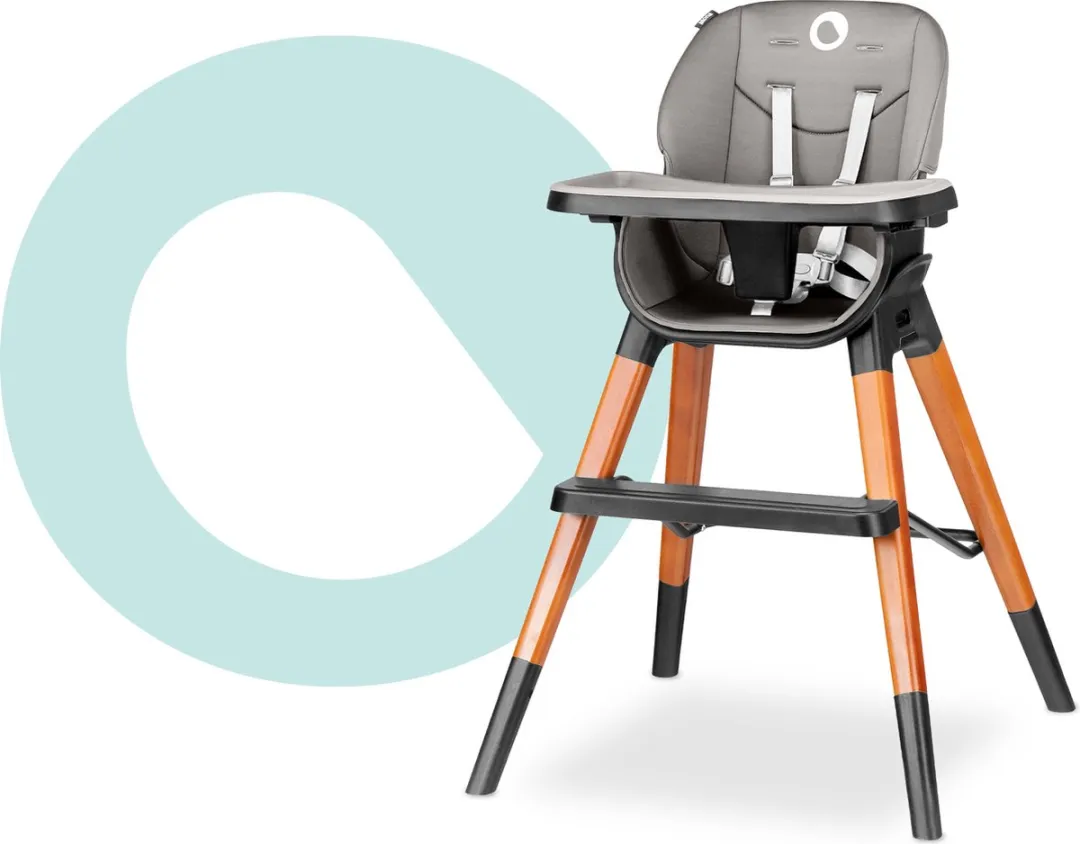 Lionelo Mona Kinderstoel 4in1 - 75kg - Zwart