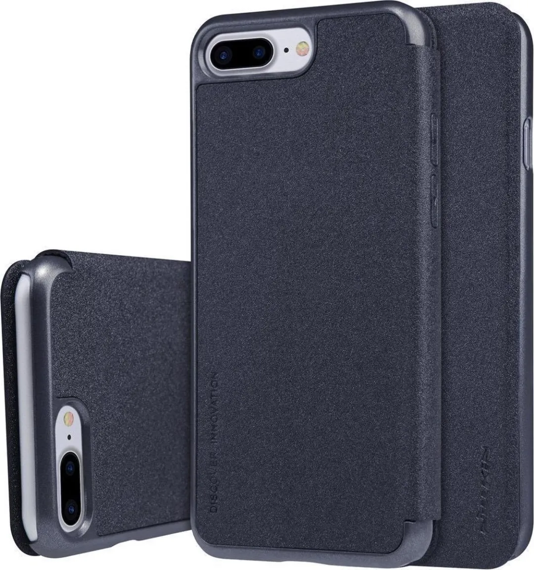 Nillkin Sparkle Booktype Hoes iPhone 7 Plus/8 Plus - Zwart - afbeelding 6 van 6