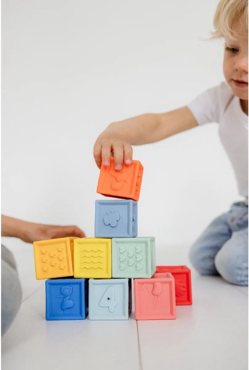 Simply For Kids Zachte Stapelblokken 10 Stuks