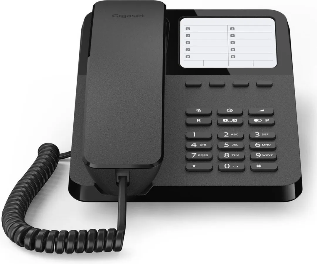 Gigaset Desk 400 Bedrade Telefoon - Zwart