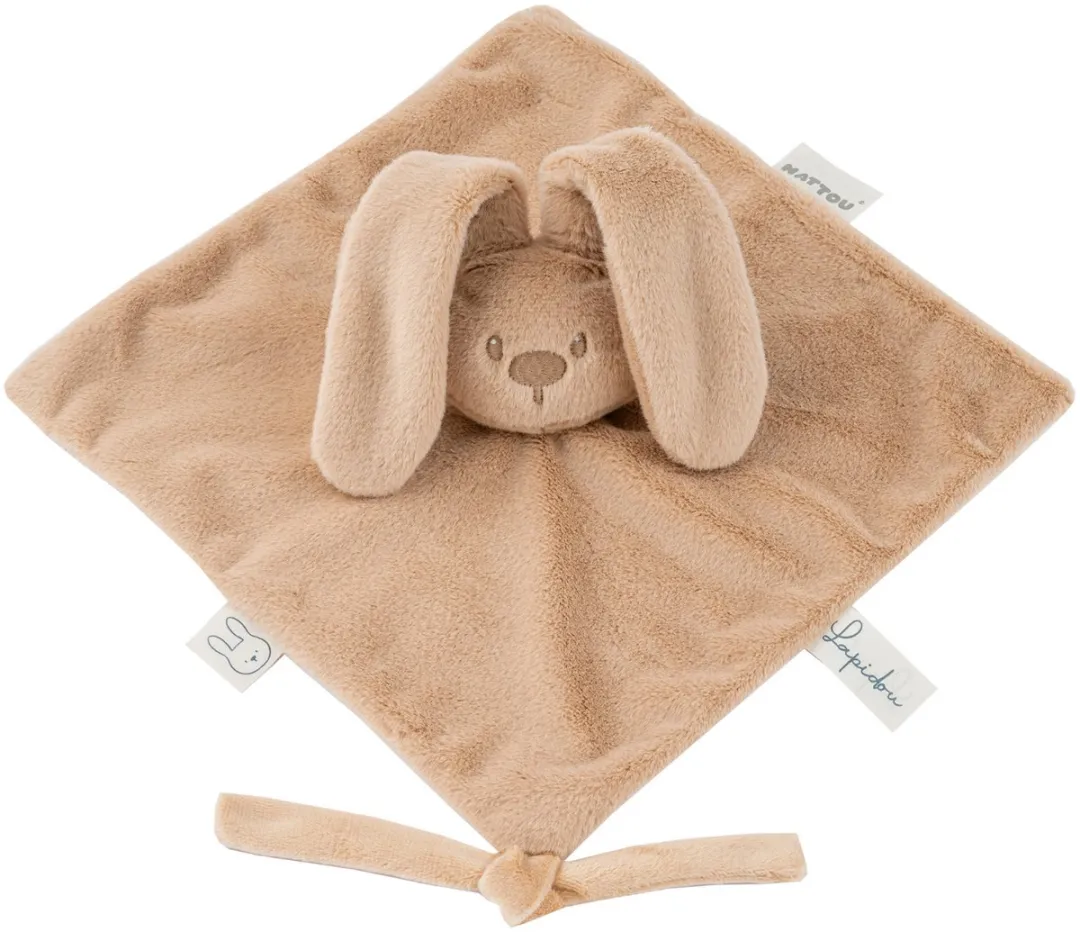 Nattou Lapidou Baby Knuffeldoekje 27x27cm
