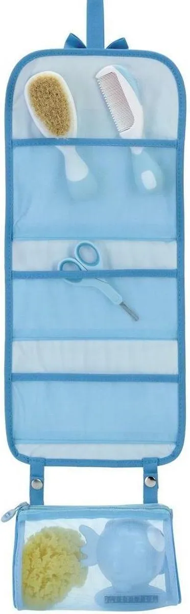 Chicco Hangende Toilettas Blauw - met Badthermometer