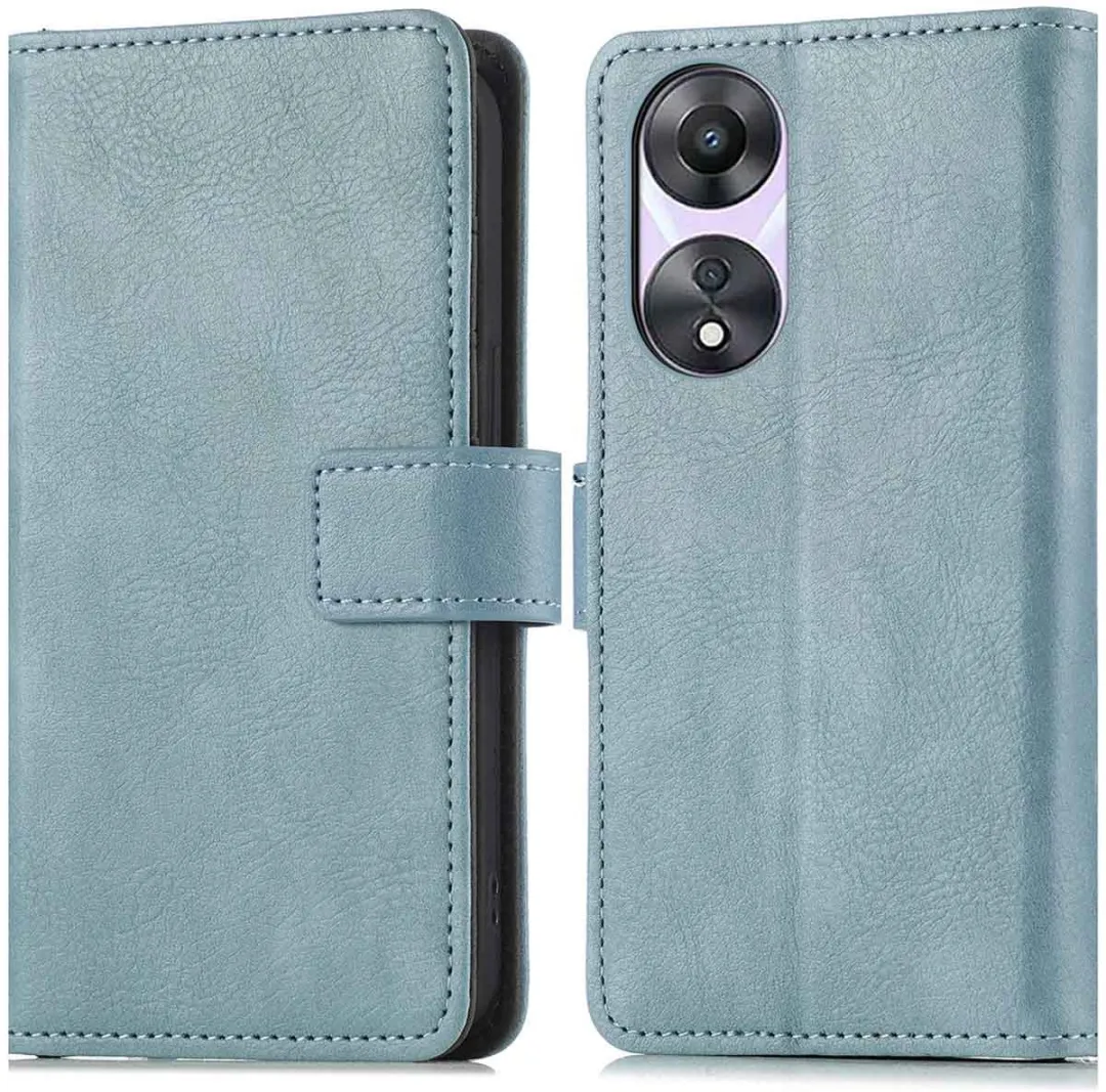 Imoshion Hoesje Oppo A78 Lichtblauw - 3 Pasjes