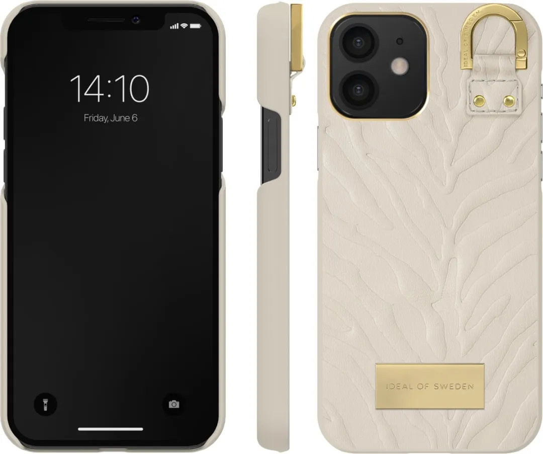 iDeal of Sweden Fashion Case Atelier iPhone 12 Pro - Ecru Zebra IDACSS22-2061-397 - afbeelding 3 van 6