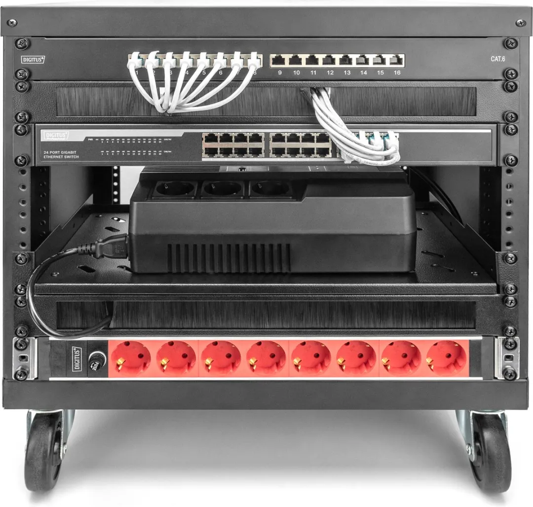 Digitus DN-48002 Universeel 19" Apparatuurrek 21U - Zwart