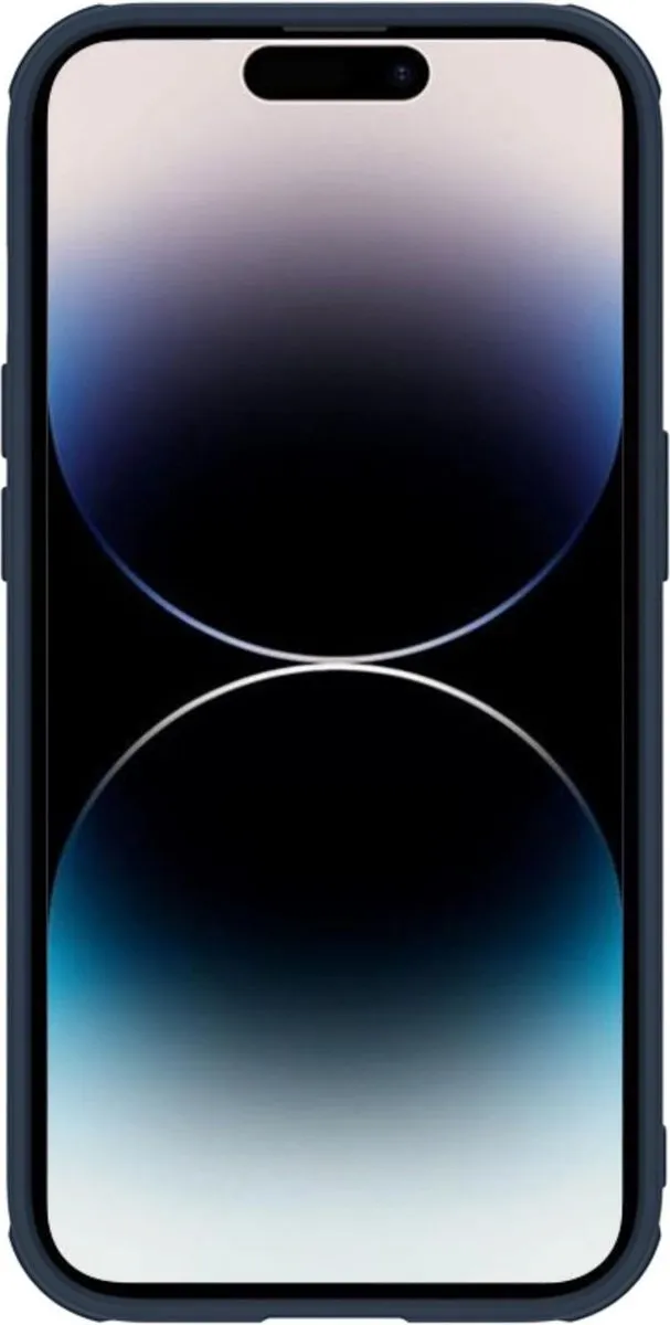Nillkin Textured S Case iPhone 14 Pro - Blauw - 1 Pasje - afbeelding 3 van 6