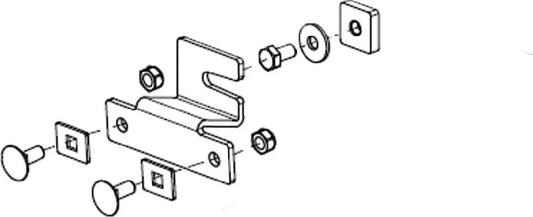 Thule SmartClamp Base Rail Bevestiging Ducato H2