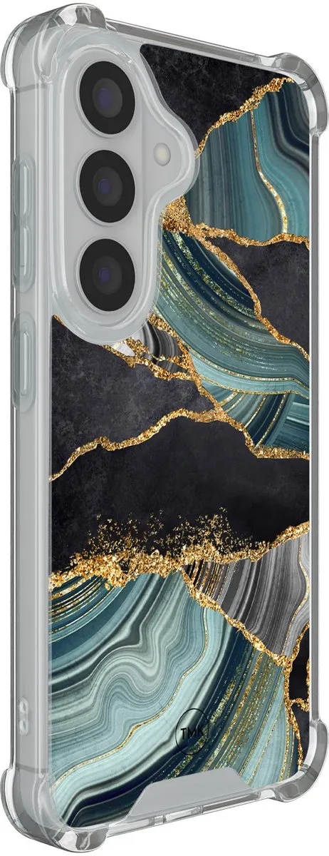 Casevibes Shockproof Hoesje Samsung Galaxy S26 S/S26/S/017 - Marble Jade Stone