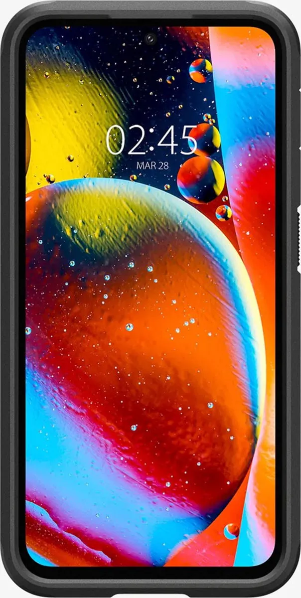 Spigen Tough Armor ACS06364 Hoesje - Samsung Galaxy S23 FE - Zwart