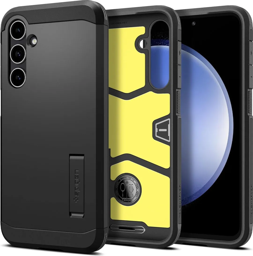 Spigen Tough Armor ACS06364 Hoesje - Samsung Galaxy S23 FE - Zwart