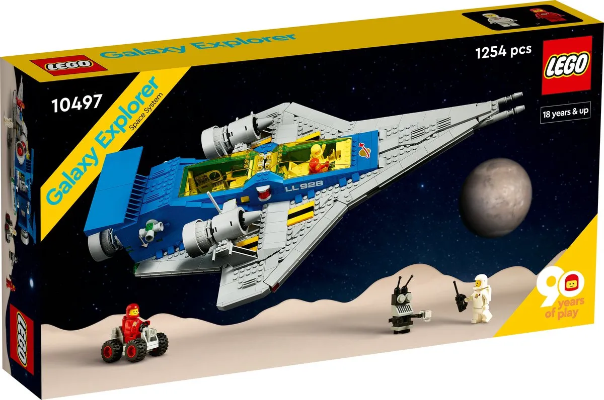 LEGO Icons 10497 Galaxy Explorer - 1254 Stukken - 4 Minifiguren