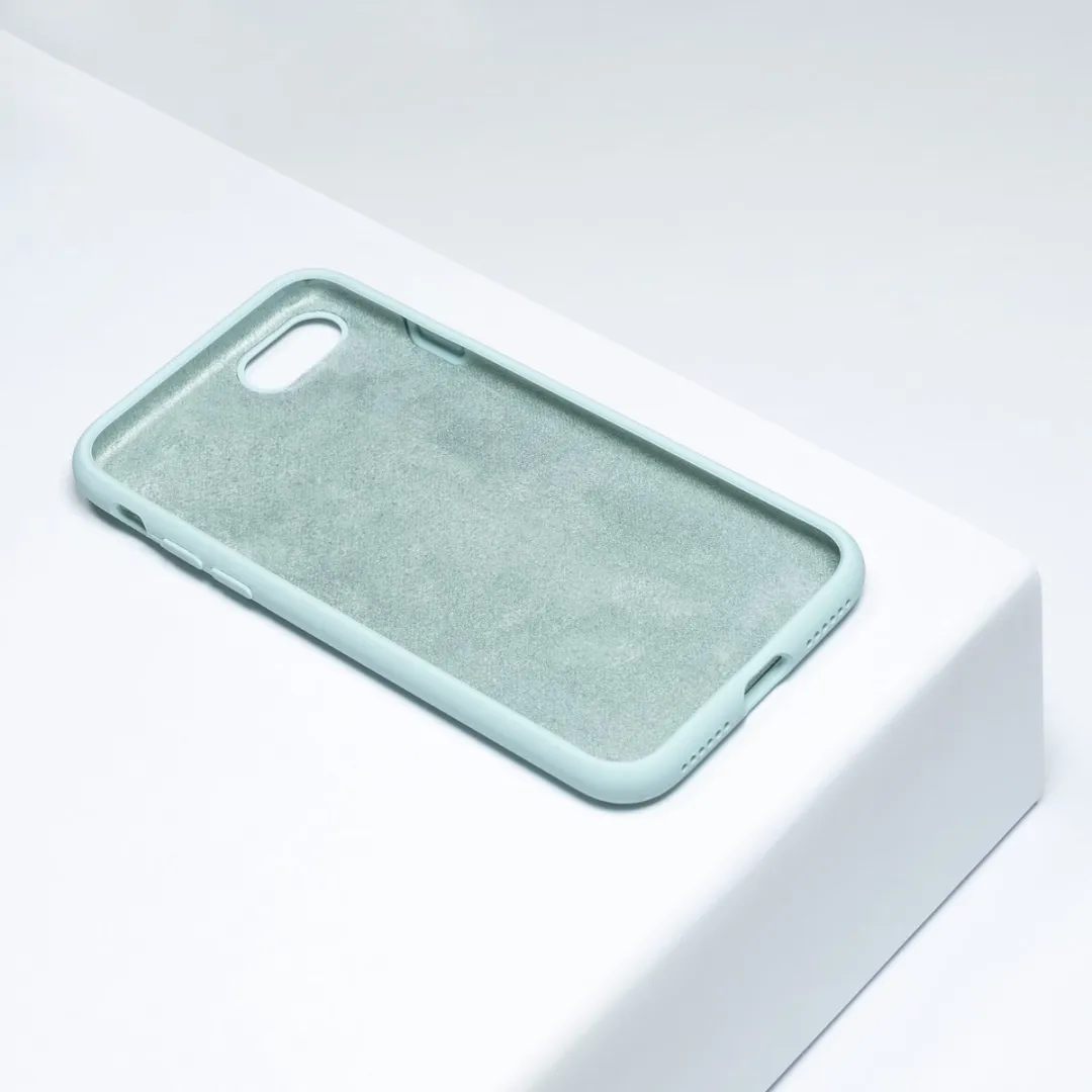 BMAX Siliconen Hoesje iPhone SE 2022 - BMAX9654 - Turquoise - afbeelding 6 van 6