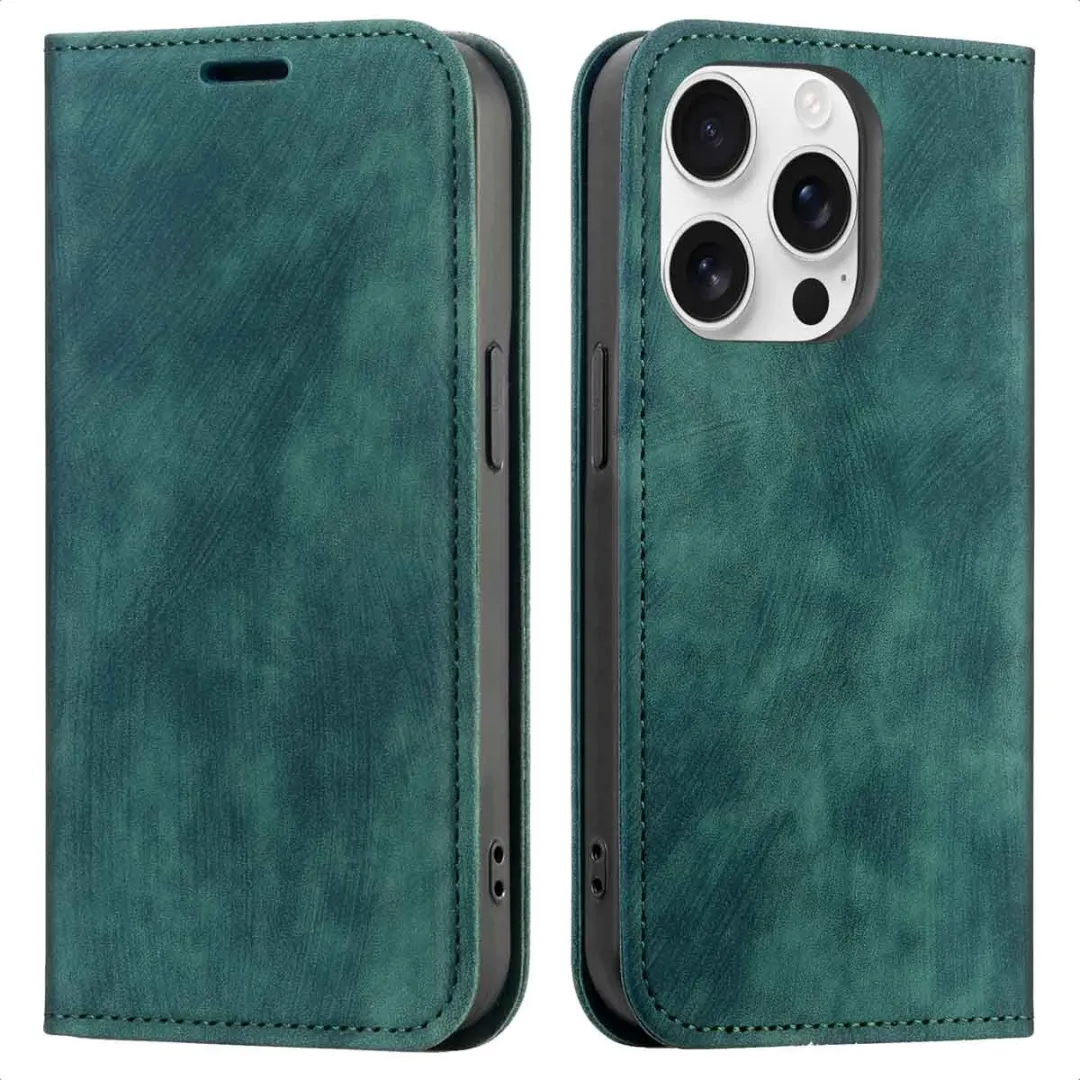 Imoshion Hoesje iPhone 12/12 Pro Slim Bookcase Groen