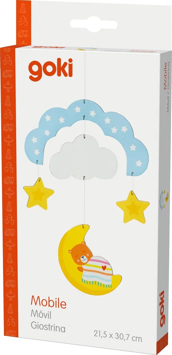 Goki Journey Through The Night Mobile - Multicolor