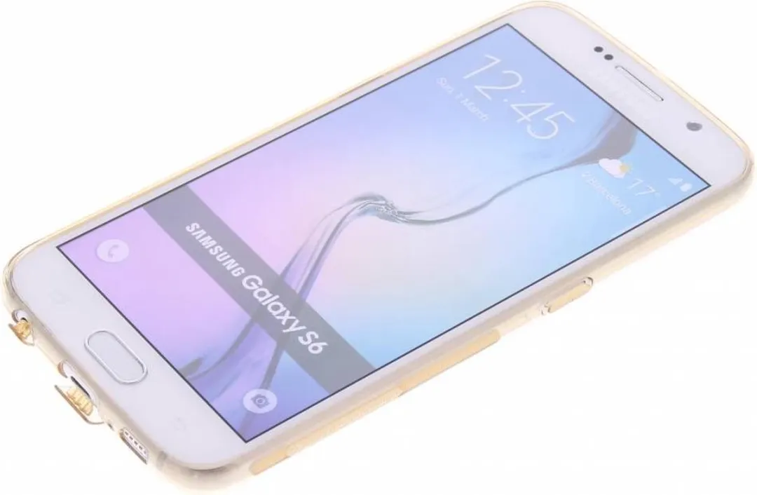 Nillkin Nature TPU Hoes Samsung Galaxy S6 - Transparant Oranje