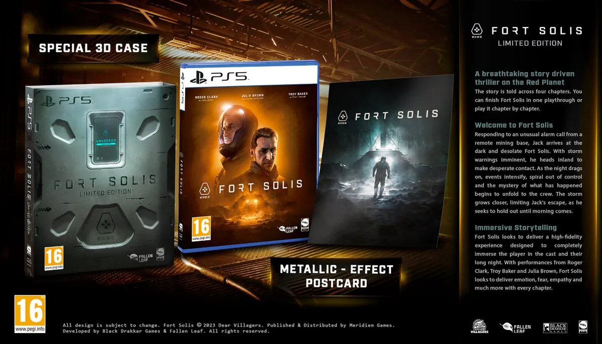 Mindscape Fort Solis Limited Edition PS5