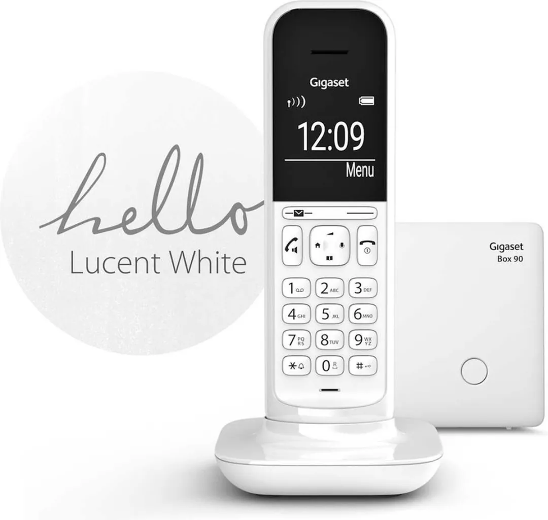Gigaset CL390A DECT Telefoon - 1 Handset - Antwoordapparaat - Wit