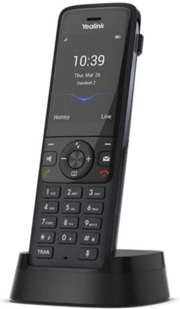 Yealink W78H IP Telefoon - 2.4" Zwart