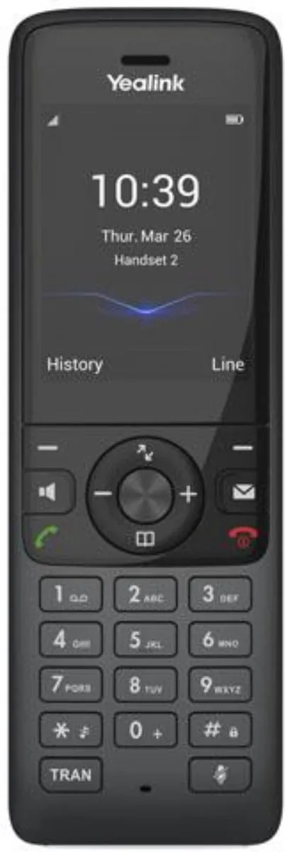 Yealink W78H IP Telefoon - 2.4" Zwart
