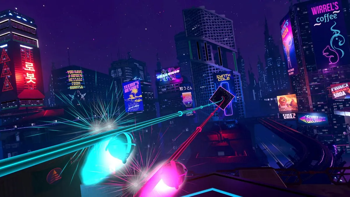 Mindscape Synth Riders - VR Dansspel