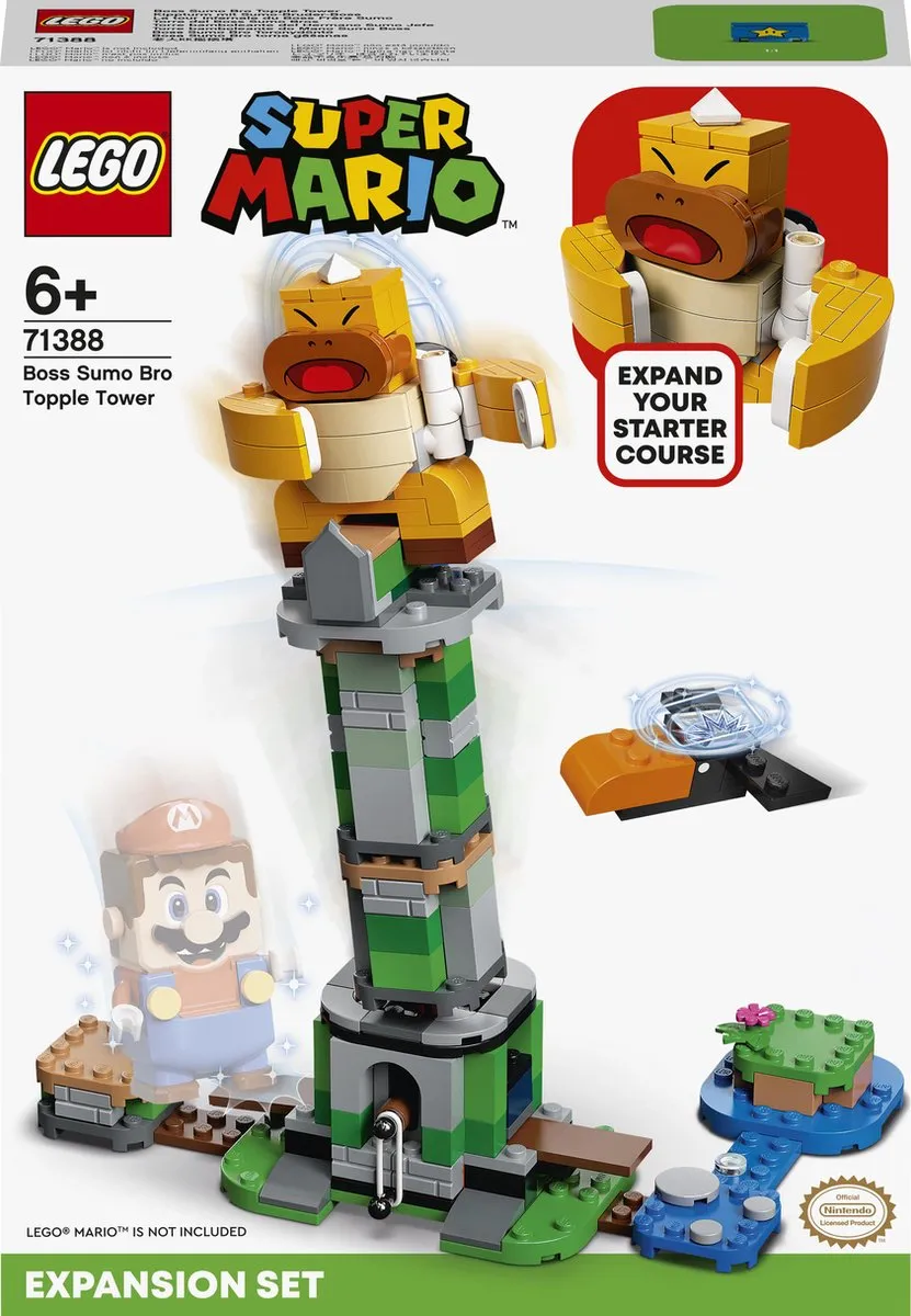 LEGO Super Mario Uitbreidingsset Eindbaasgevecht Sumo Bro-Toren 71388