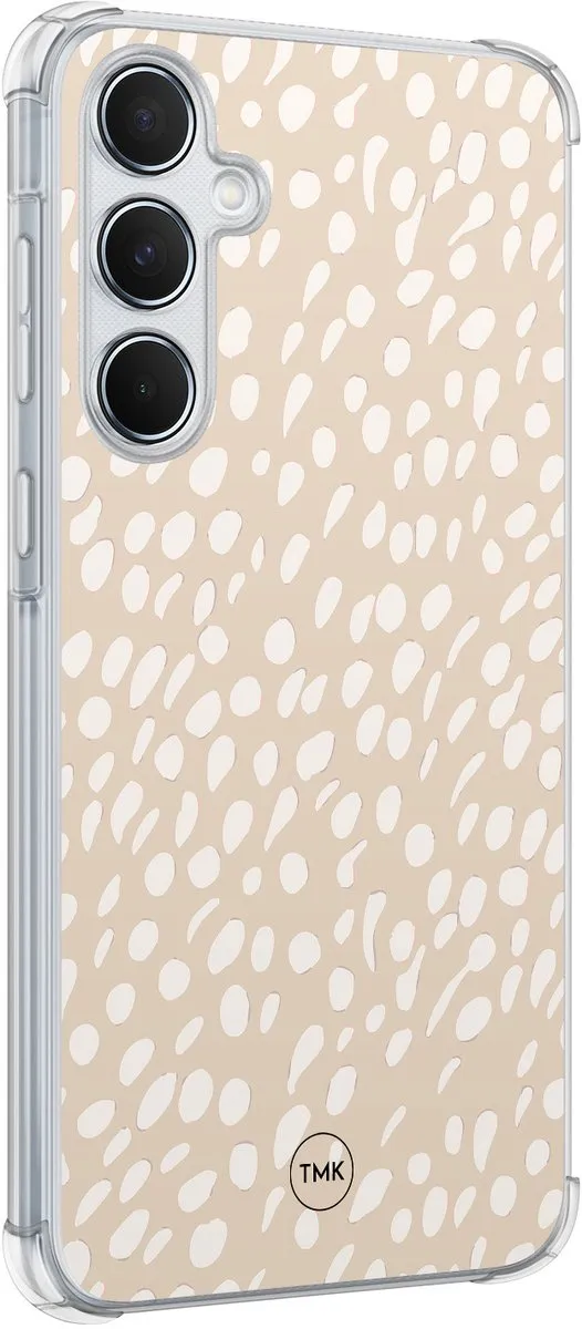 Casevibes Shockproof Hoesje Samsung Galaxy A55 S/A55/S/001 - Beige