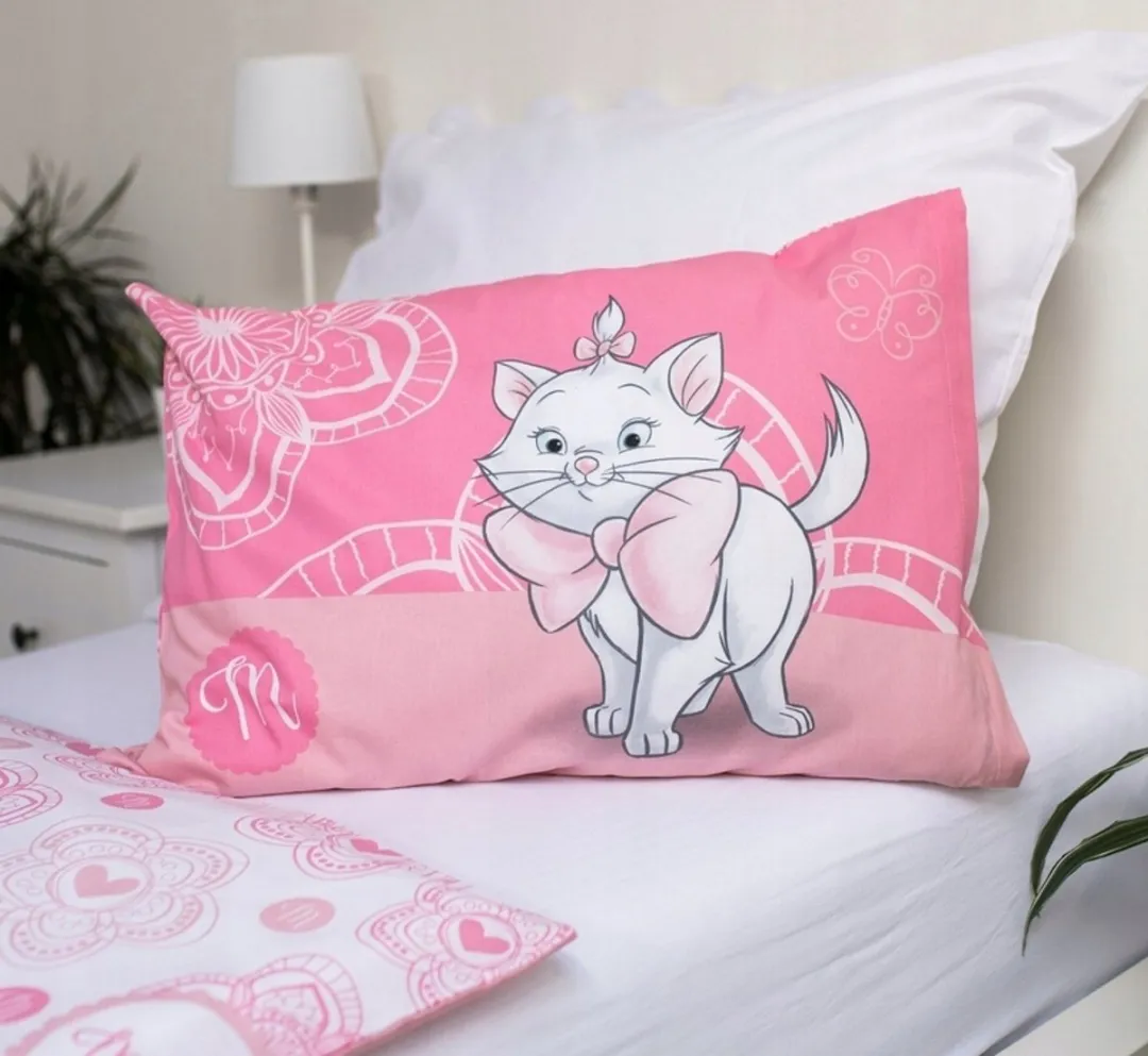 Disney Marie Katje Kinderbeddengoed 100x135cm - Roze - afbeelding 3 van 5