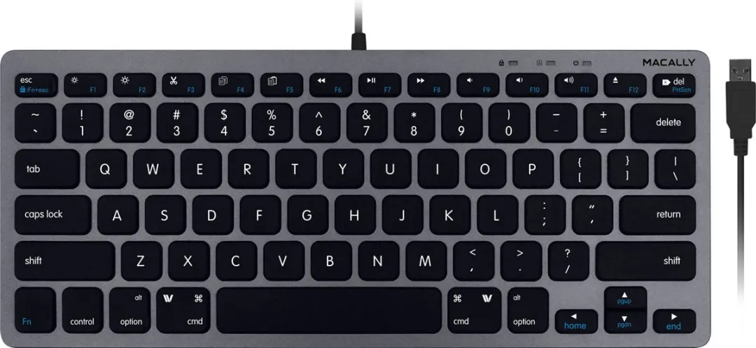 Macally SLIMKEYCSG Compact USB-A Toetsenbord