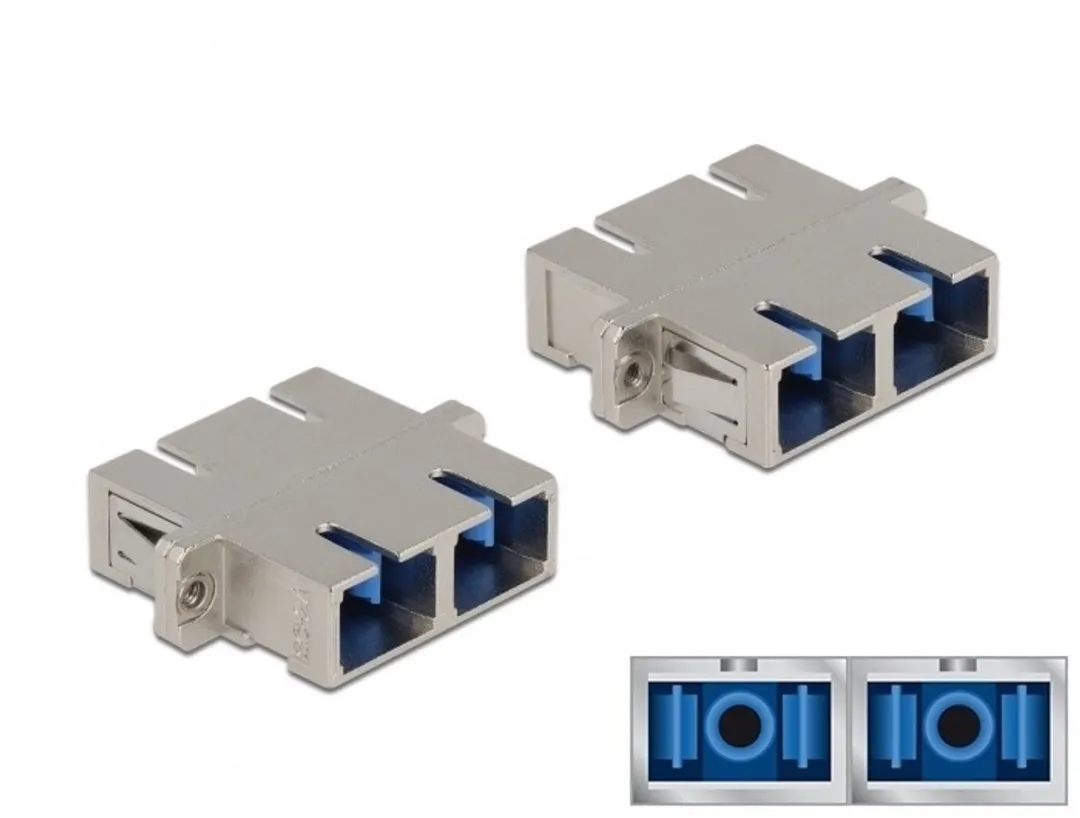 Delock SC Duplex Coupler Single-mode