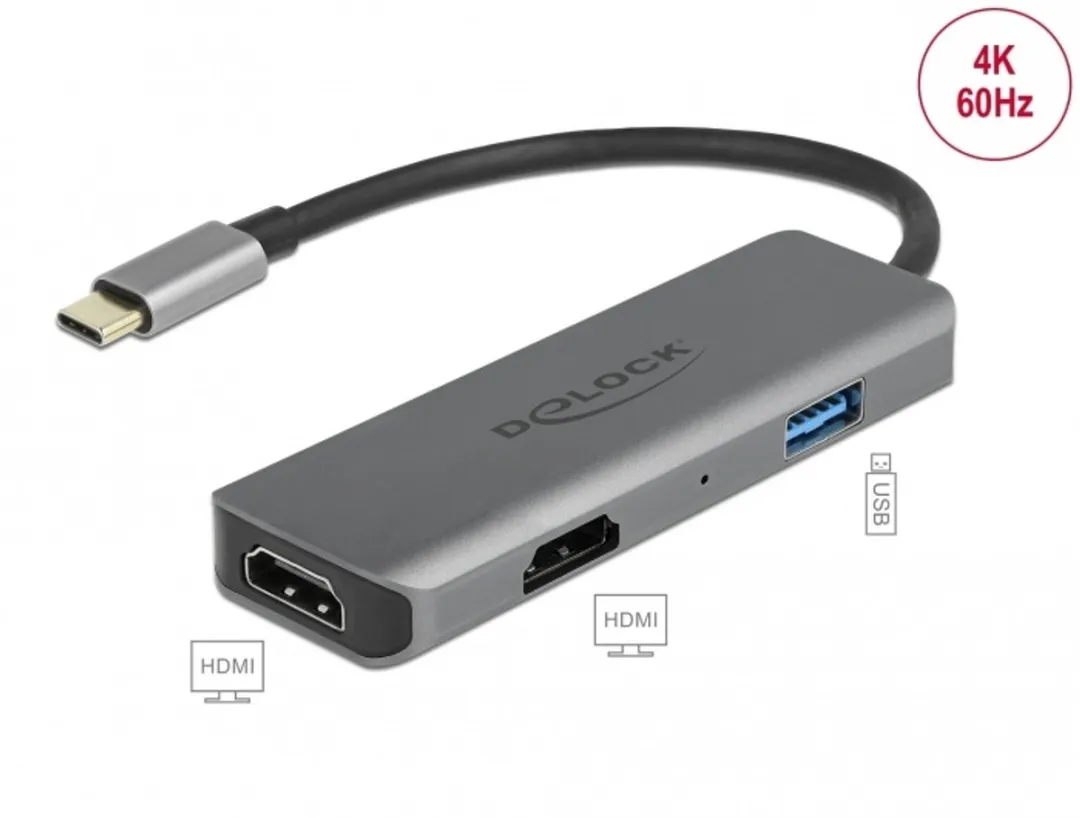 Delock 87780 USB-C HDMI-adapter 4K60Hz
