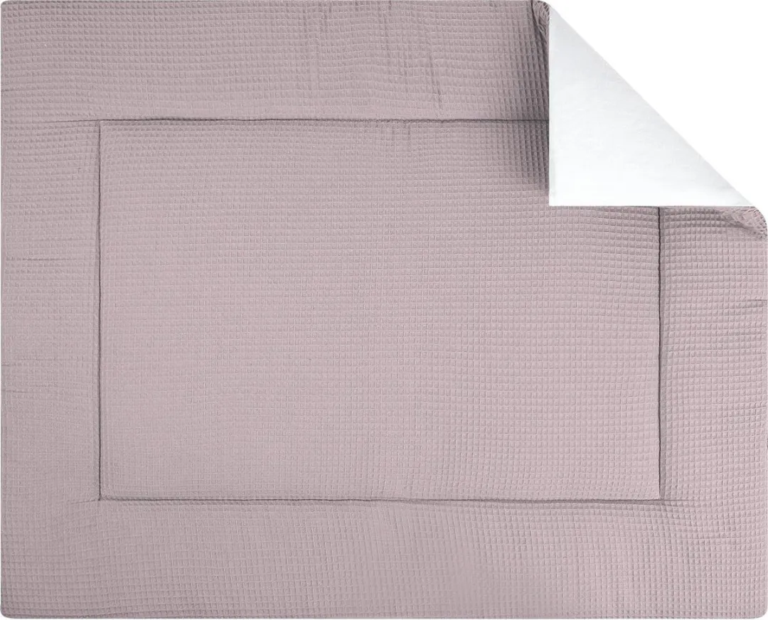 BINK Bedding Boxkleed Wafel Oudroze 80x100cm
