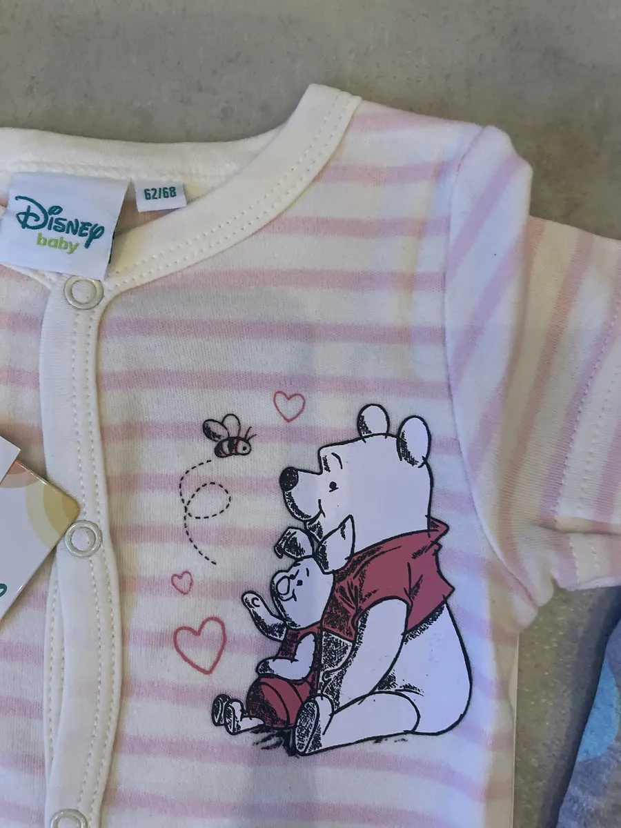 Disney Winnie de Poeh Pyjama Set - Roze/Geel - afbeelding 6 van 6