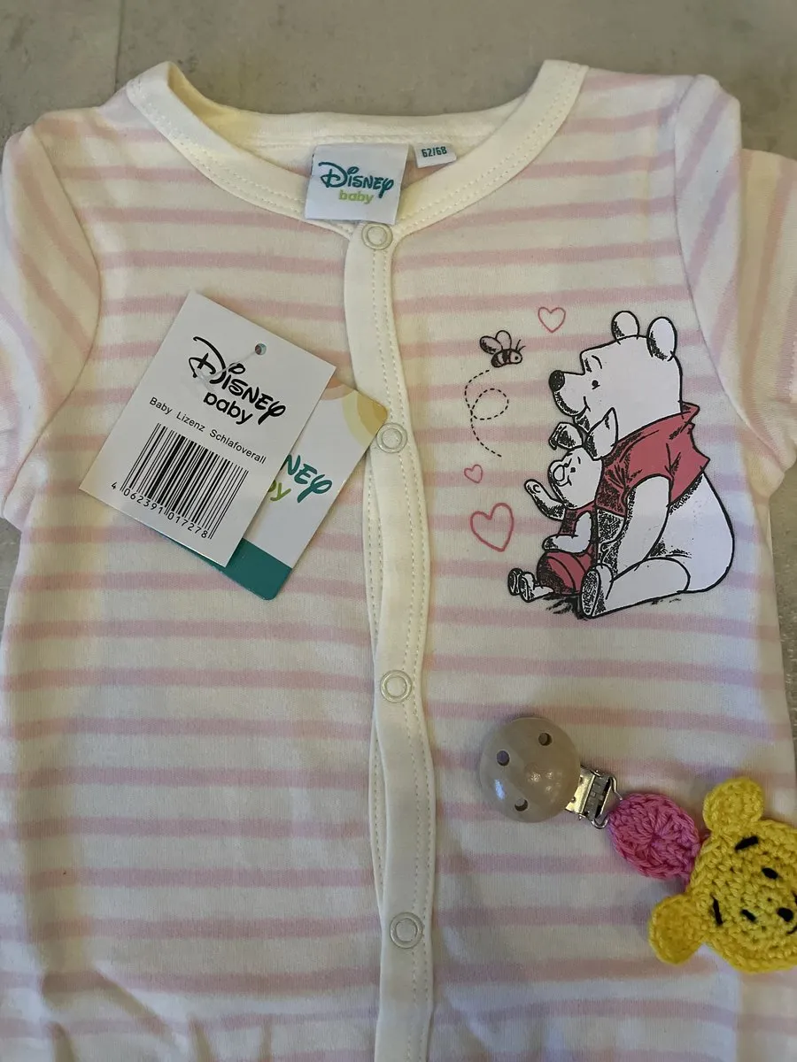 Disney Winnie de Poeh Pyjama Set - Roze/Geel - afbeelding 3 van 6