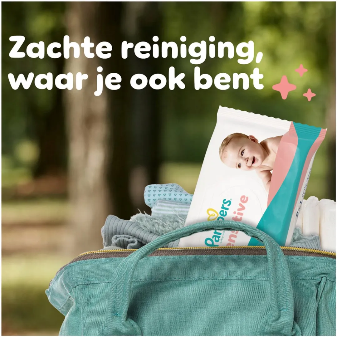 Pampers Sensitive Billendoekjes 15x80 - 1200 Stuks