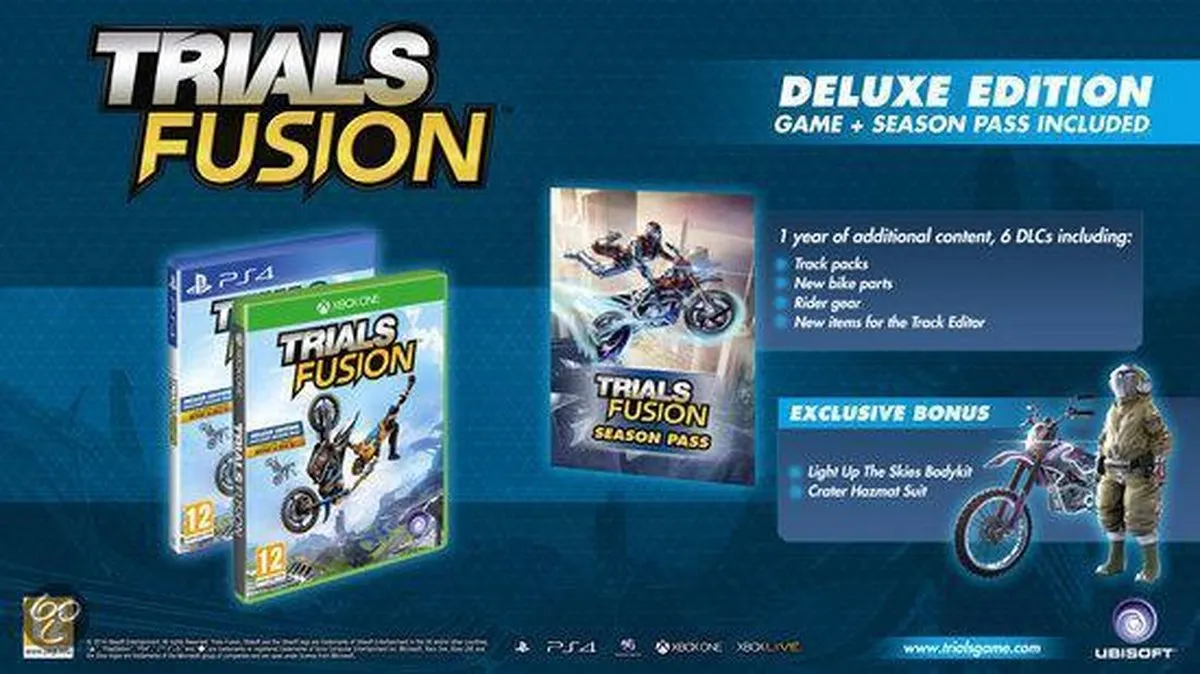 Ubisoft Trials Fusion Deluxe Edition