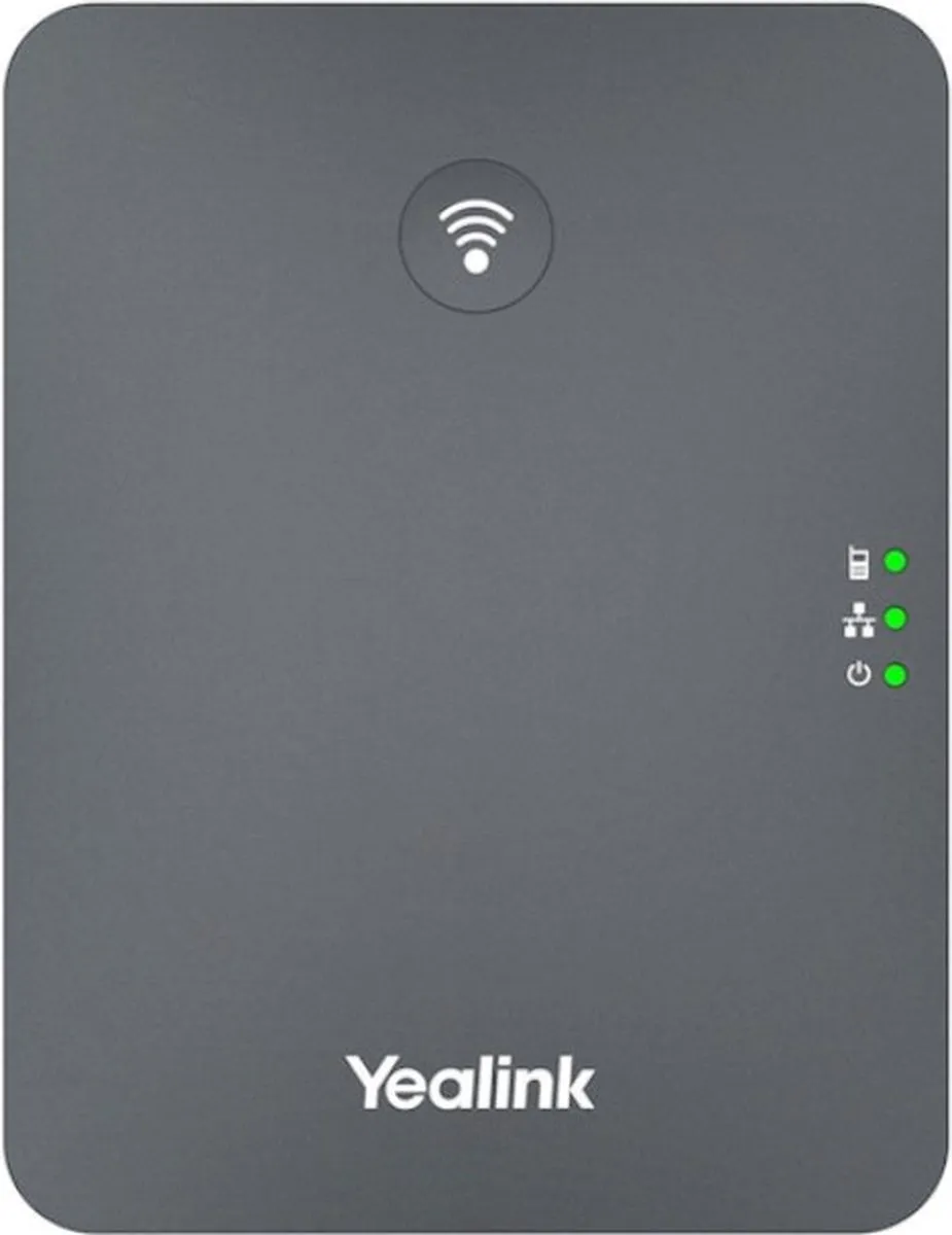 Yealink W70B DECT Basisstation - 10 Handsets - Grijs