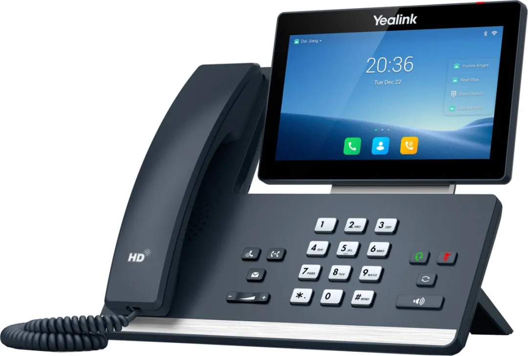 Yealink SIP-T58W VoIP Telefoon - 7 inch Kleurenscherm
