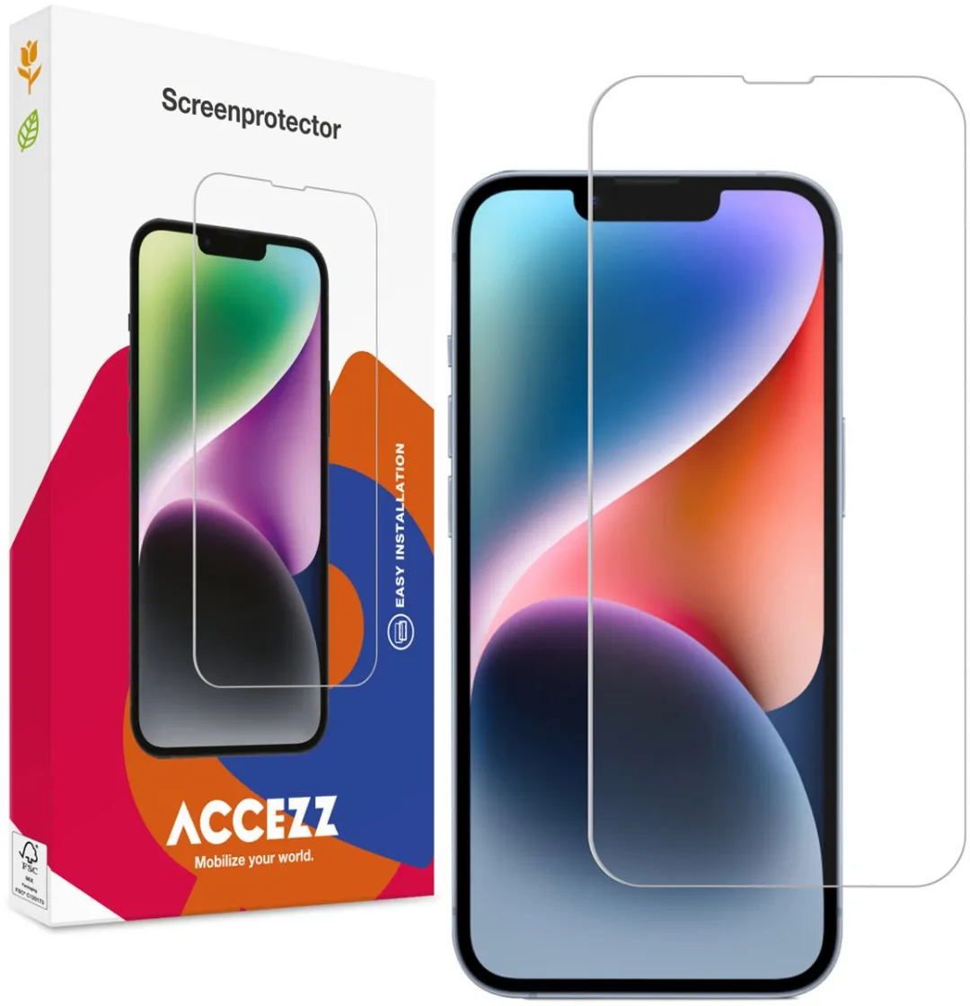 Accezz Screenprotector iPhone 13/14 Pro - Gehard Glas